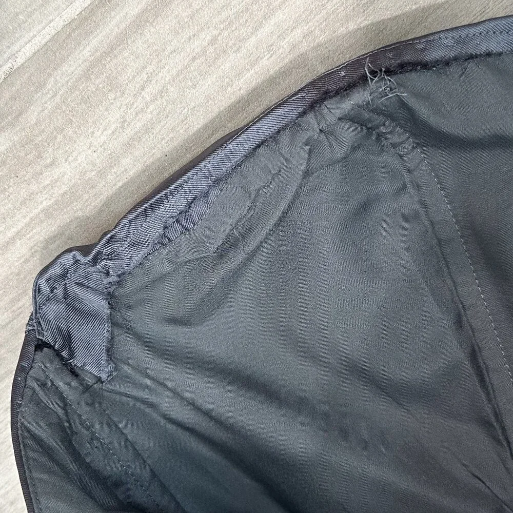 Alvina Valenta Maids Strapless Mikado Trumpet Gown Dress with Peplum Detail 9265 - Picture 15 of 16